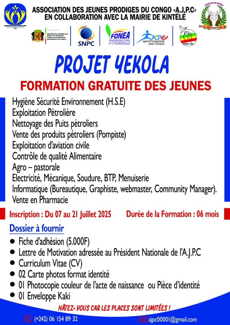Projet Yekola AJPC